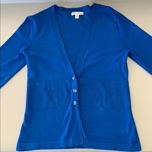 NY&C blue cardigan